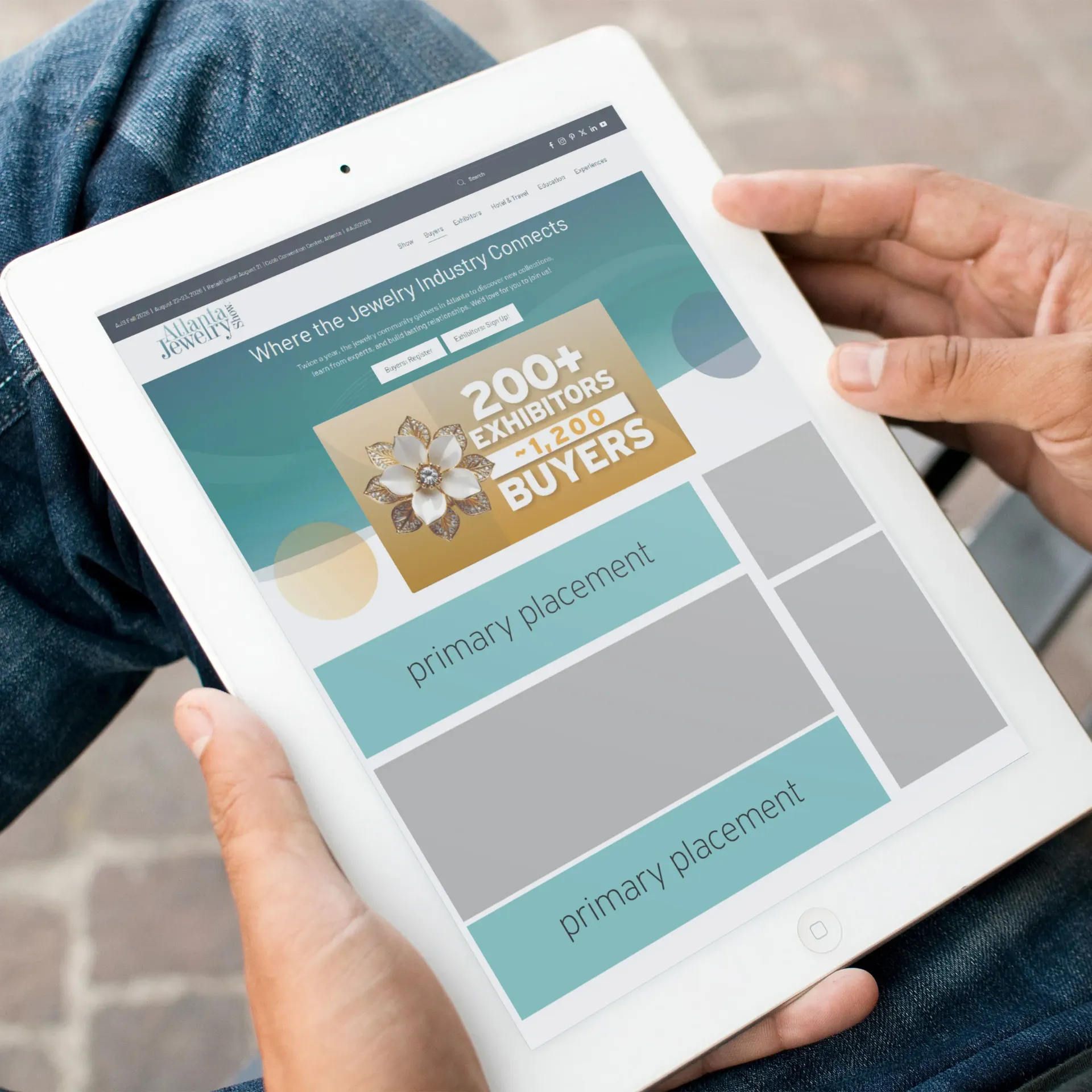 Website: Primary Banner Ad (2 Weeks)