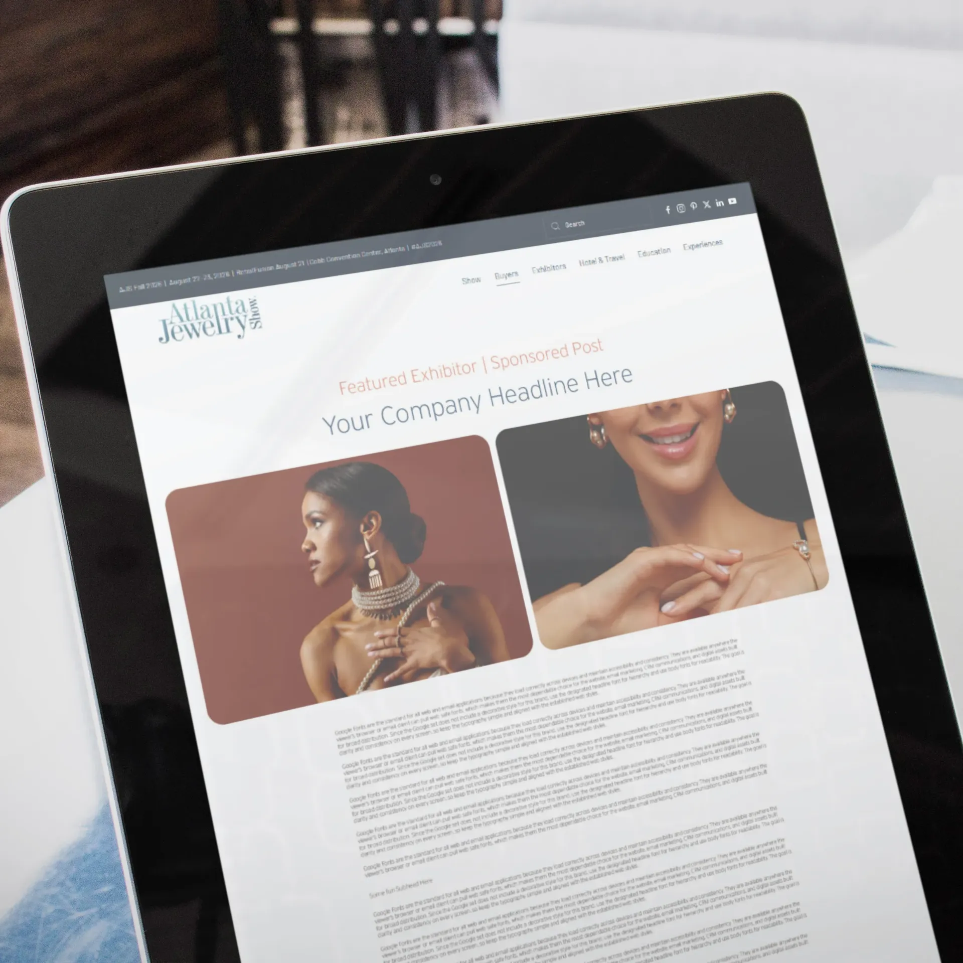Website: Featured Article